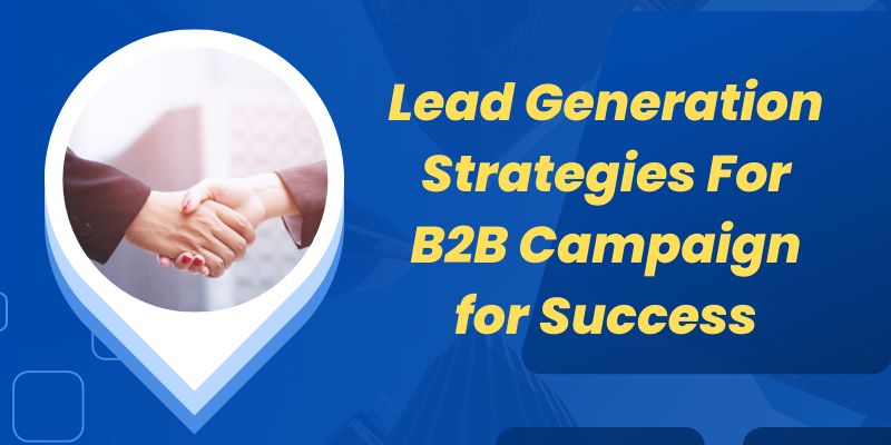 Lead Generation Strategies For B2B Campaign for Success